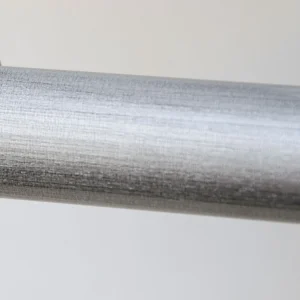 Gardinstång i trä, Silver