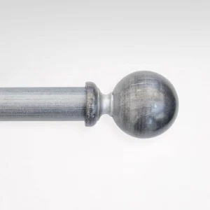 Ändknopp Oscar Silver 28 mm