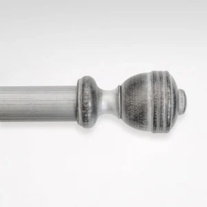 Ändknopp Erik Silver 35 mm