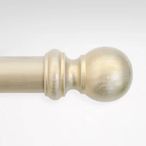 Ändknopp Gustaf Guld 50 mm