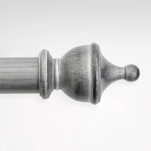 Ändknopp Ludwig Silver 50 mm