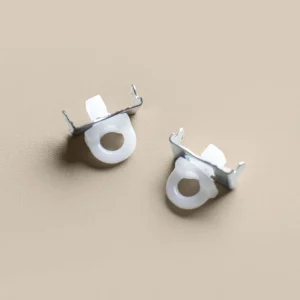 Vridstopp, gardinskena Alex, V-skena och Convex