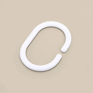 Duschring vit plast