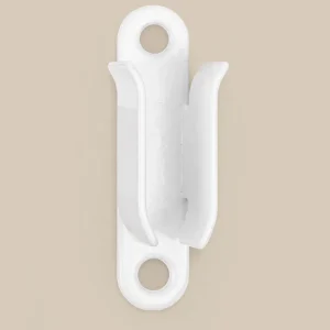 Sidofäste C-skena metall inkl.skruv