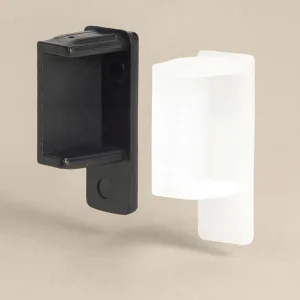 Täckplatta, gardinskena Alex och Velcro