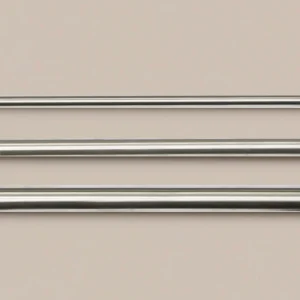 Gardinstång rostfritt stål, flera storlekar och längder