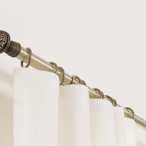 Gardinring, metall inkl. clips, flera färger