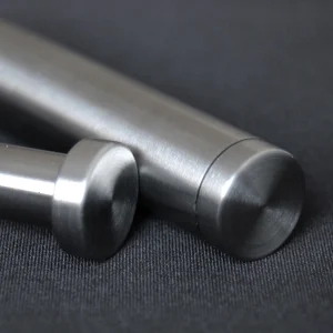 Ändknopp Circle, rostfritt stål, flera storlekar