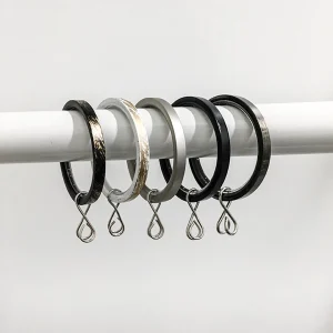 Gardinring Halo, 10 st, flera färger och storlekar