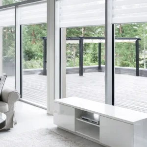 Day&Night rullgardin, vit, måttillverkad