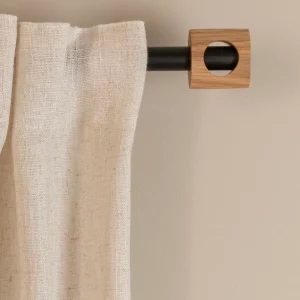 Ändknopp Vision, 18/20 och 26/28 mm, ek och kaffe