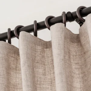 Gardinring i trä, jordrost, 10 st