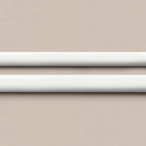 Gardinstång vit, flera storlekar