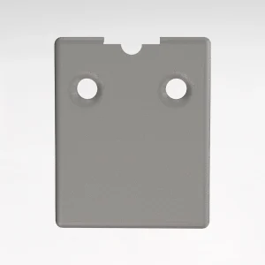 Väggbeslag Square, antiksilver