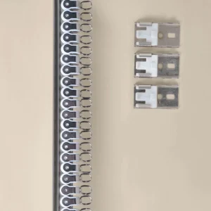 Gardinskena Bendable, varmsilver, 200 cm & 250 cm