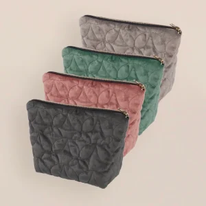 Necessär i sammet, flera färger