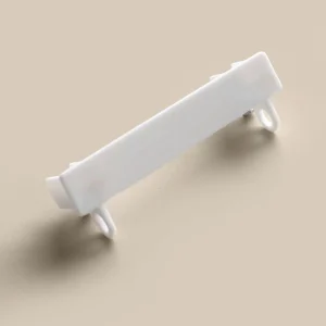 Ändstopp, vit Hotellskena