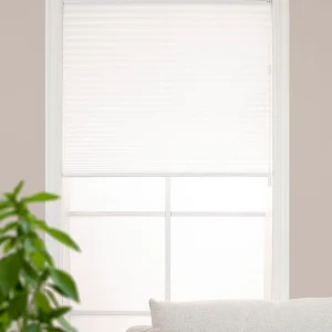 Plisségardin, avskärmande