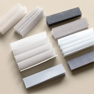 Beställ tygprov – plisségardin