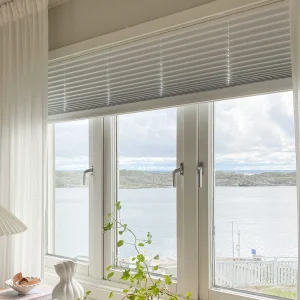 Plisségardin, mörkläggande