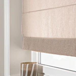 Hissgardin Saga, kulkedja, måttillverkad, beige