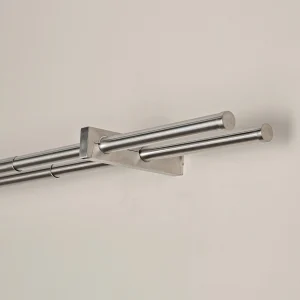 Gardinstång Square, 18/20 mm, stål