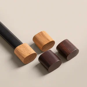 Ändknopp Modena, trä