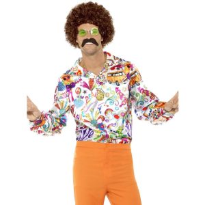 60-tals Groovy Skjorta