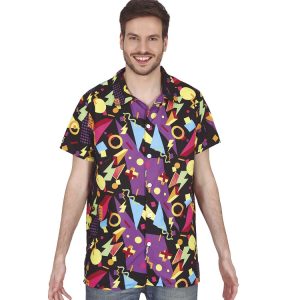 80-tals Disco Skjorta