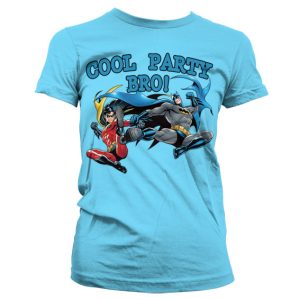 Batman – Cool Party Bro! Girly T-Shirt