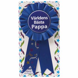 Diplomkort Världens bästa pappa