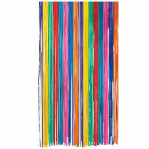 Dörrdraperi Folie Color Pop Flerfärgad 200 x 100 cm