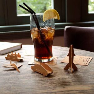 Drinkunderlägg Bygg Egna Modeller