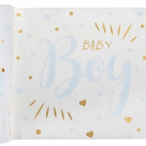 Duk / löpare Baby Shower – Baby Boy 28 x 300 cm