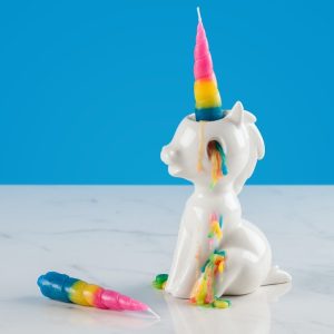 Enhörningsljus porslin