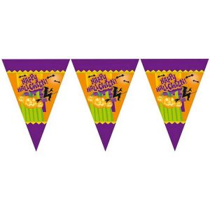 Flaggbanderoll Happy Halloween