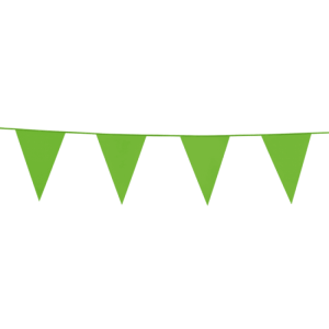 Flaggbanderoll ljusgrön – flera storlekar