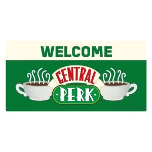 FRIENDS – Welcome to Central Perk – Metal Sign