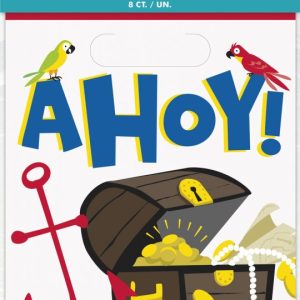 Godispåsar Pirat Ahoy 8-pack