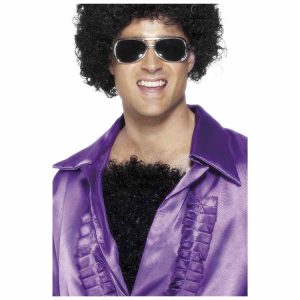 Hårigt Bröst Svart