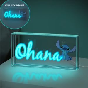 LILO & STITCH – Ohana – Led Neon Light
