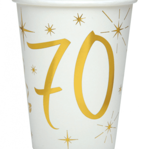 Muggar Vit & Guld 70 år, 10-pack