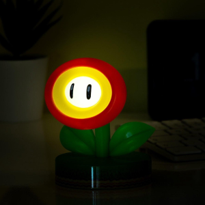 NINTENDO – Fire Flower – Icon Lampa 10 cm