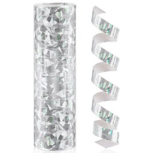 Serpentin Glitter Silver