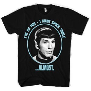 Star Trek I Made Spock Smile T-Shirt