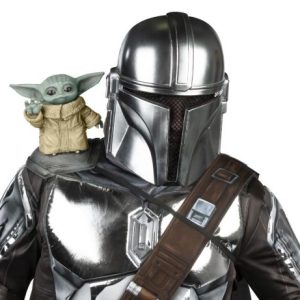 Star Wars the Mandalorian Baby Yoda Axelfigur