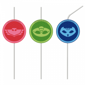 Sugrör Pyjamashjältarna 4-pack